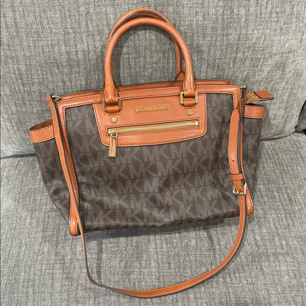 Michael Kors Logo Satchel